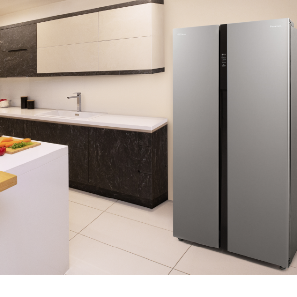 Panasonic 700 Liters, Side By Side Refrigerator, Stainless Steel Finish- NR-BS703MS, 10 Year Compressor Warranty/ new no cartoon - Image 5