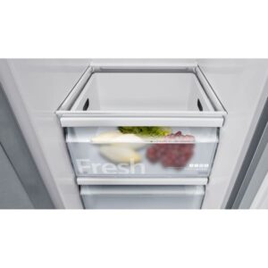 SIEMENS
Side By Side Refrigerator  KA93NVL30M Inox// new no cartoon