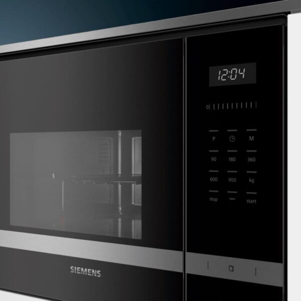 Siemens iQ500 Built-in Microwave Oven With Grill 25L BE555LMS0M Black - Image 5