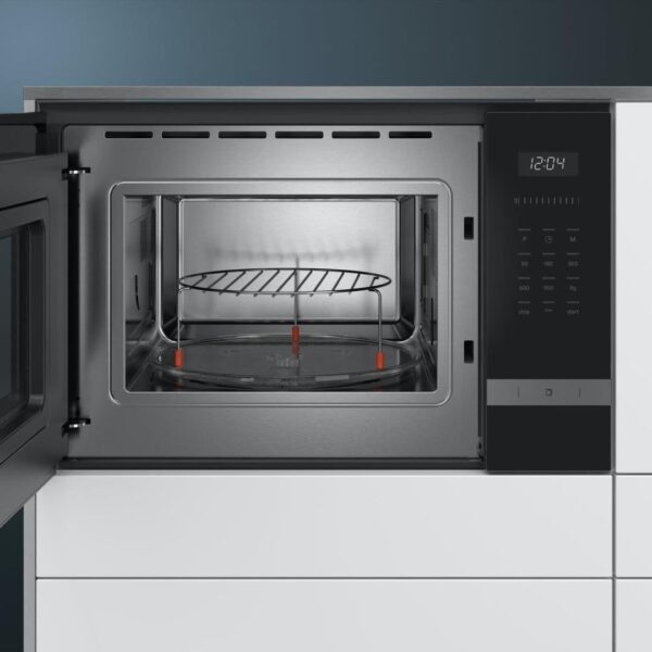 Siemens iQ500 Built-in Microwave Oven With Grill 25L BE555LMS0M Black - Image 8