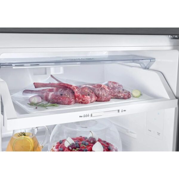 Samsung 450 Liter Top Mount Refrigerator, Digital Inverter Compressor, No Frost, SpaceMax Technology, Color Silver Model – RT45CG5400S9 - Image 3